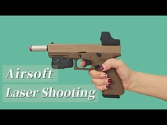 エアソフト グローック 銃 銃口 振動 レーザー トレーナー カートリッジ レーザー 射撃 シミュレーション