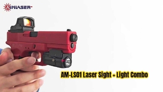 AM-LS01 ピストルレーザーサイト + ライトコンボ