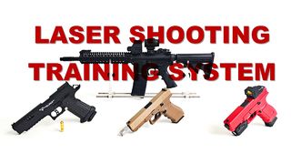 乾式射撃およびエアガントレーニング用のレーザー射撃トレーニングシステム |レーザーカートリッジ、ターゲット、シミュレータ