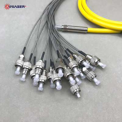 SM / MM / PM Multi-Core Armored Fiber Optic Patch Cord Branch Jumper with FC/PC FC/APC SMA905 Connectors