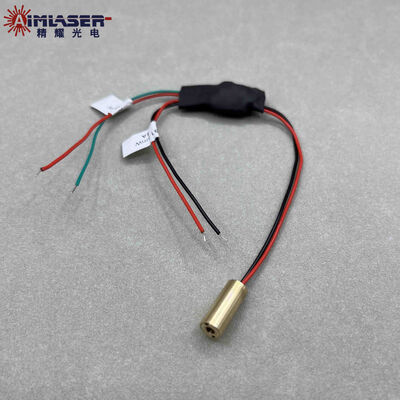 850nm 赤外線レーザーダイオードモジュール デュアルパワー 5mW / 50mW 切り替え可能 Φ6×12mm レーザー照準およびナイトビジョン用のコンパクトサイズ
